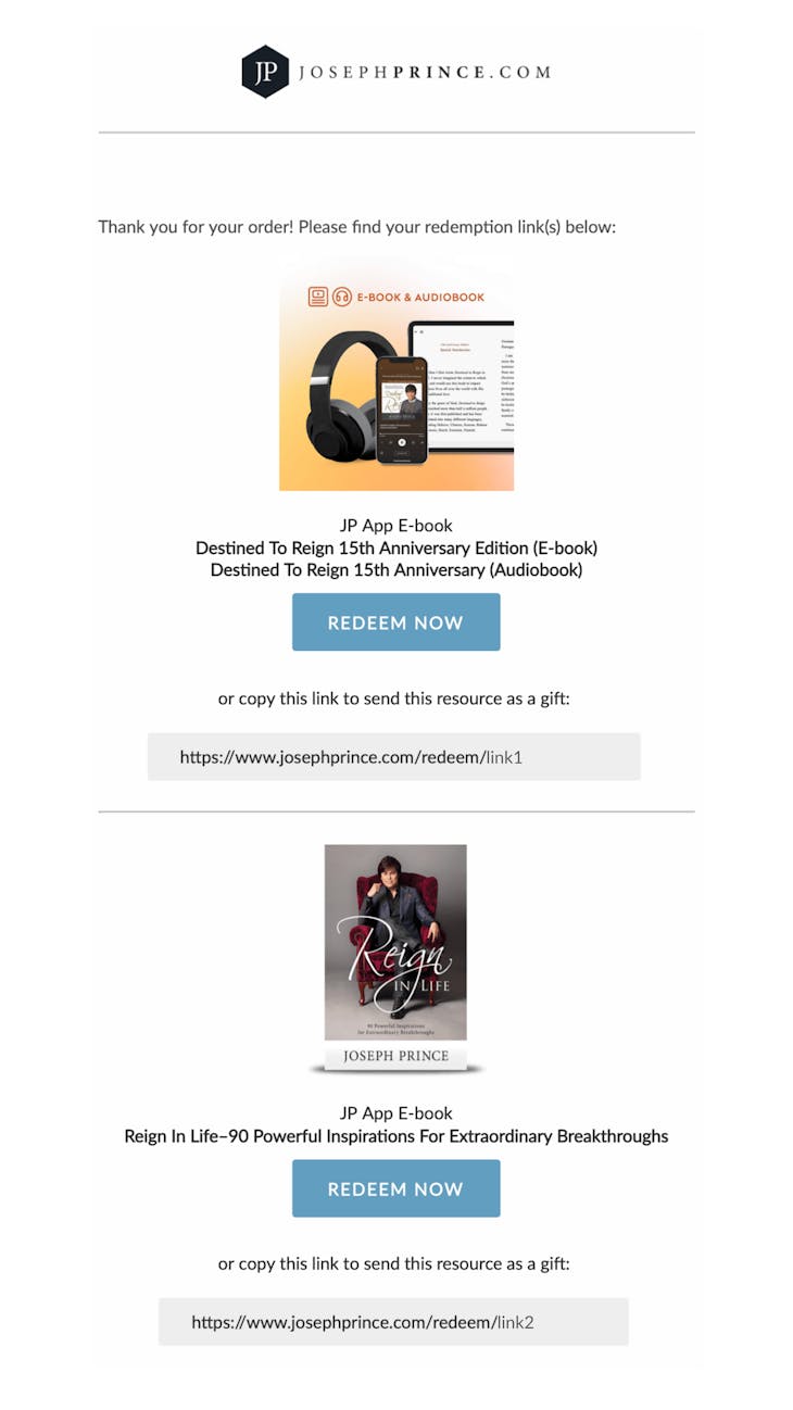 How do I redeem the e book/audiobook I purchased requested or received How do I redeem the e book/audiobook I purchased requested or received