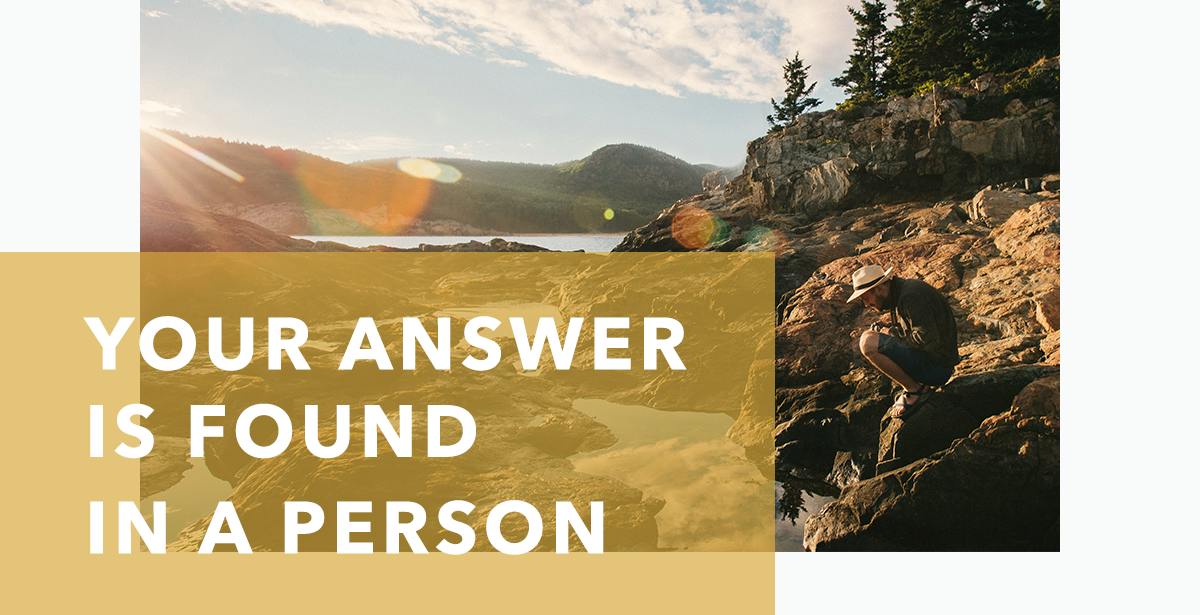 Your Answer Is Found in a Person | JosephPrince.com