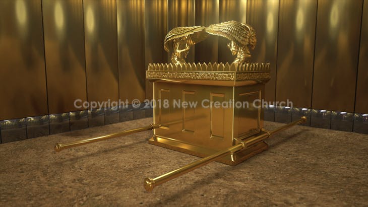 An illustration of the ark of the covenant