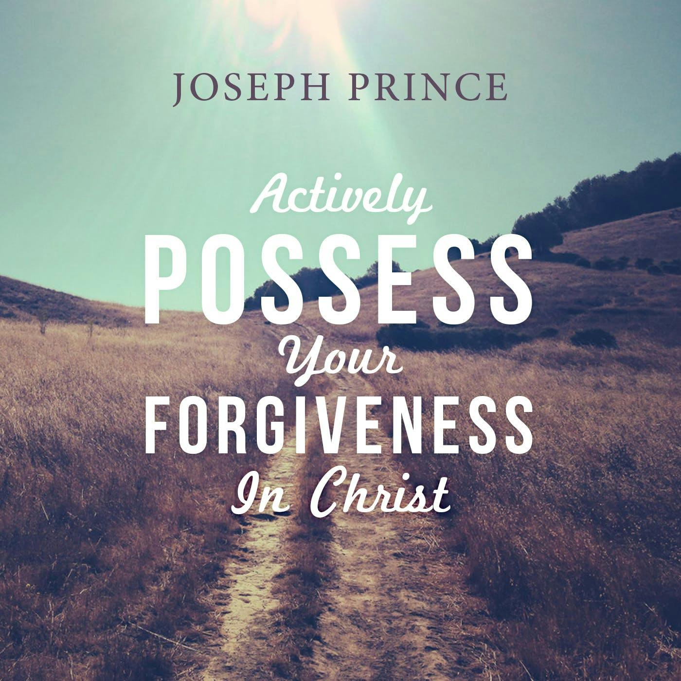 Actively Possess Your Forgiveness In Christ