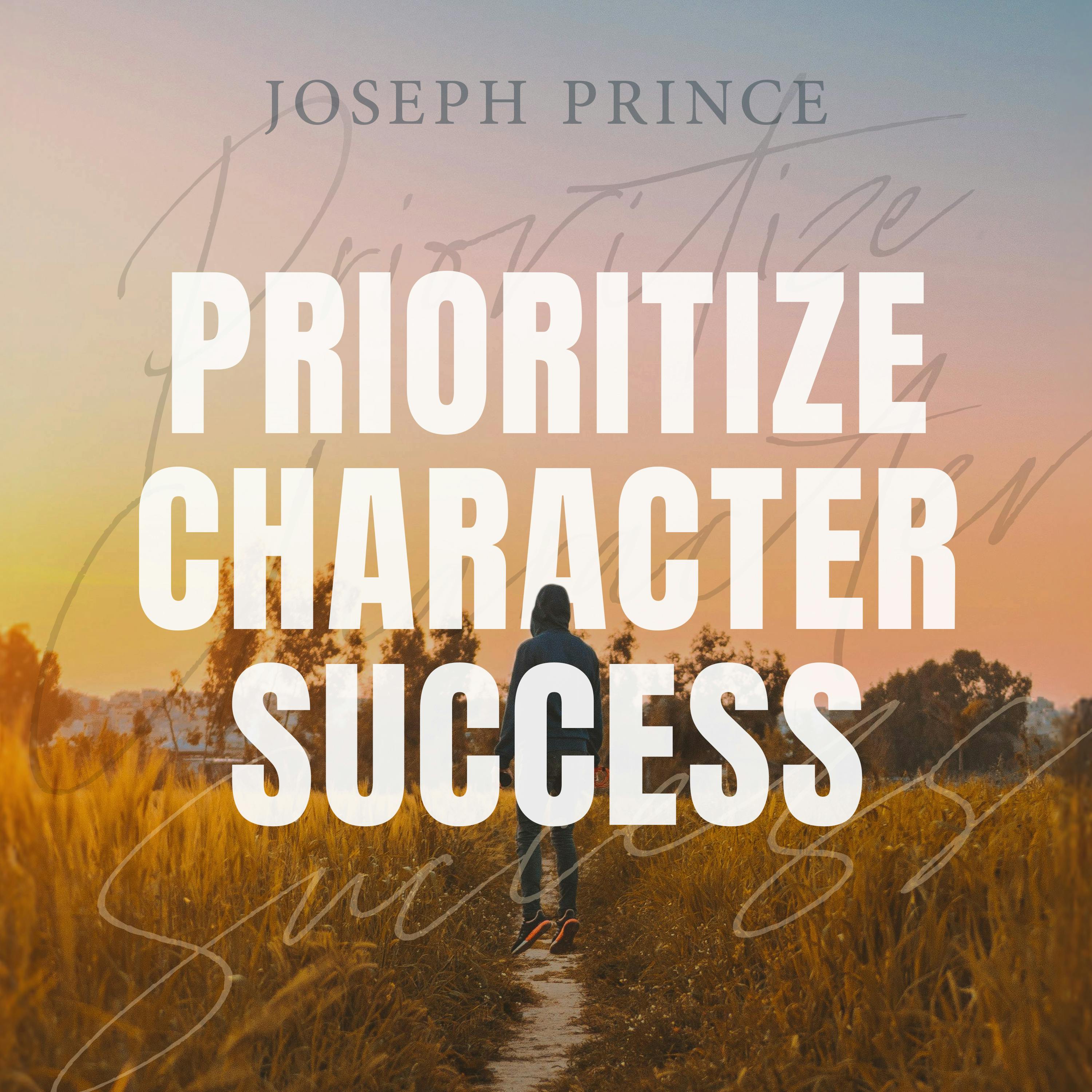 Prioritize Character Success